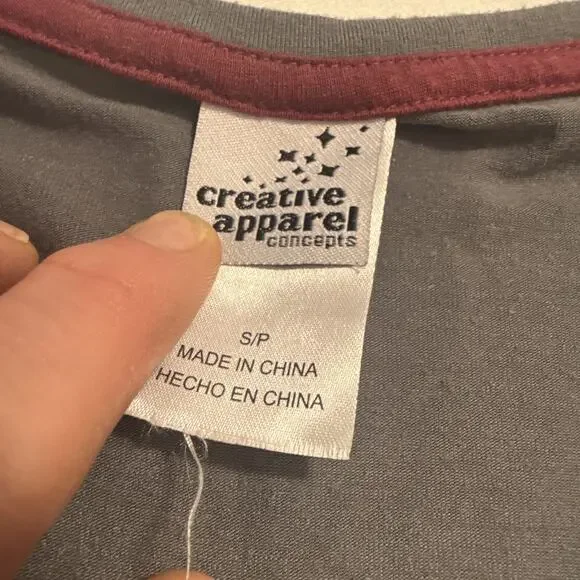 ~BRAND NEW~ Virginia Tech Hokies VT Hokies T-Shirt 🦃 Hokie Nation small petite - Picture 4 of 6